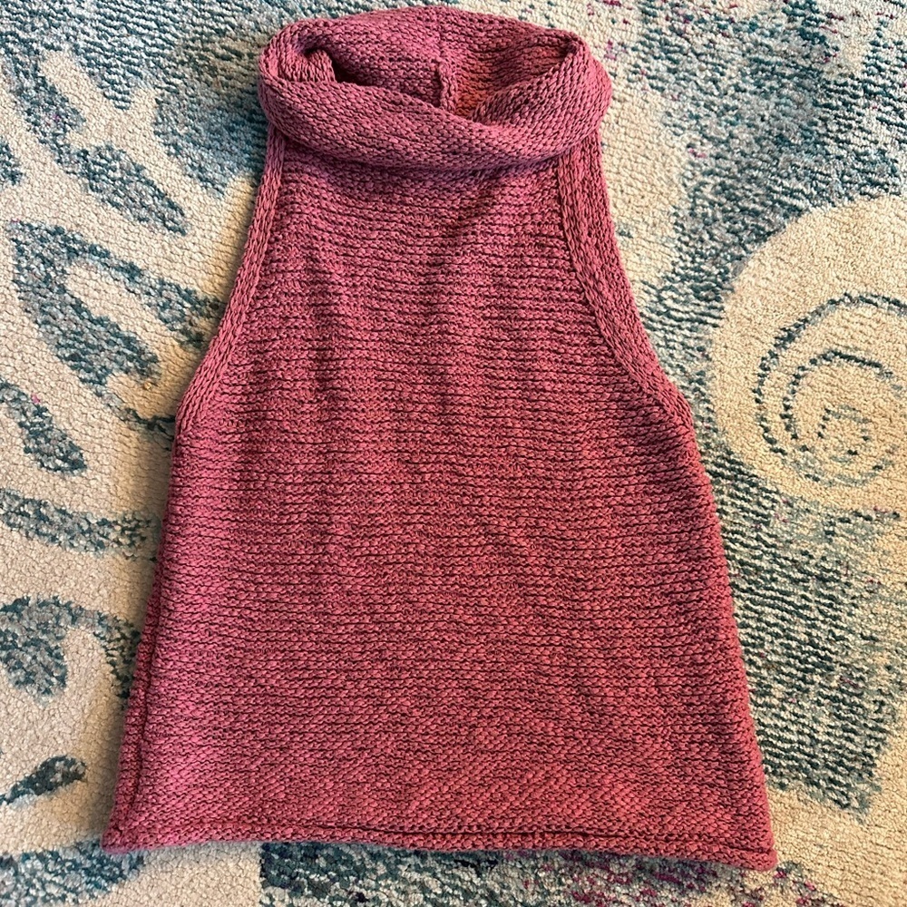 Anthropologie Pilcro Turtleneck Sweater Tank Small - Picture 2 of 6